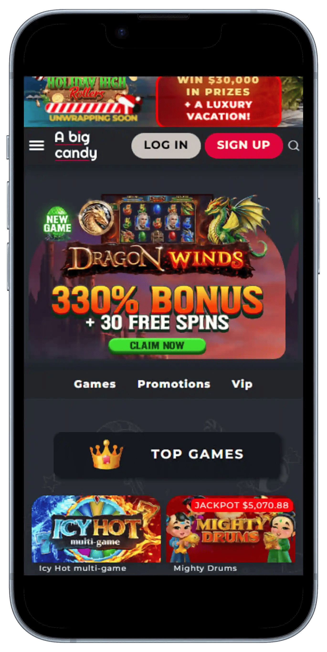 A Big Candy Casino Mobile App A Big Candy Casino Mobile App
